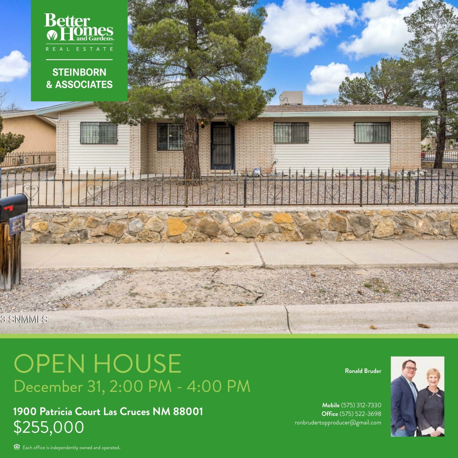 Open Houses in Southern New Mexico Steinborn